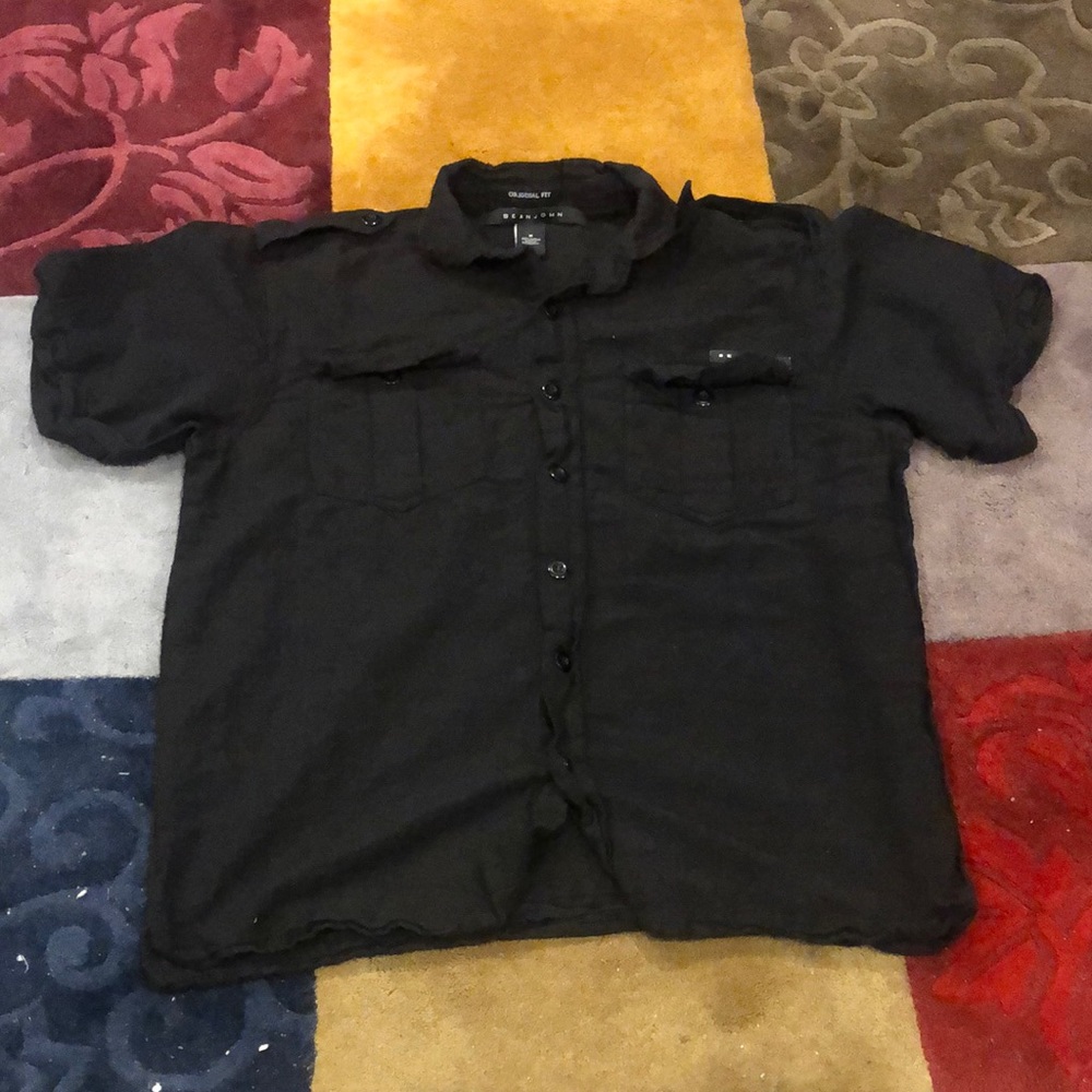 Sean Jean short sleeve button up shirt